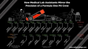 How Medical Lab Assistants Mirror the Precision of a F1 Pit Crew.