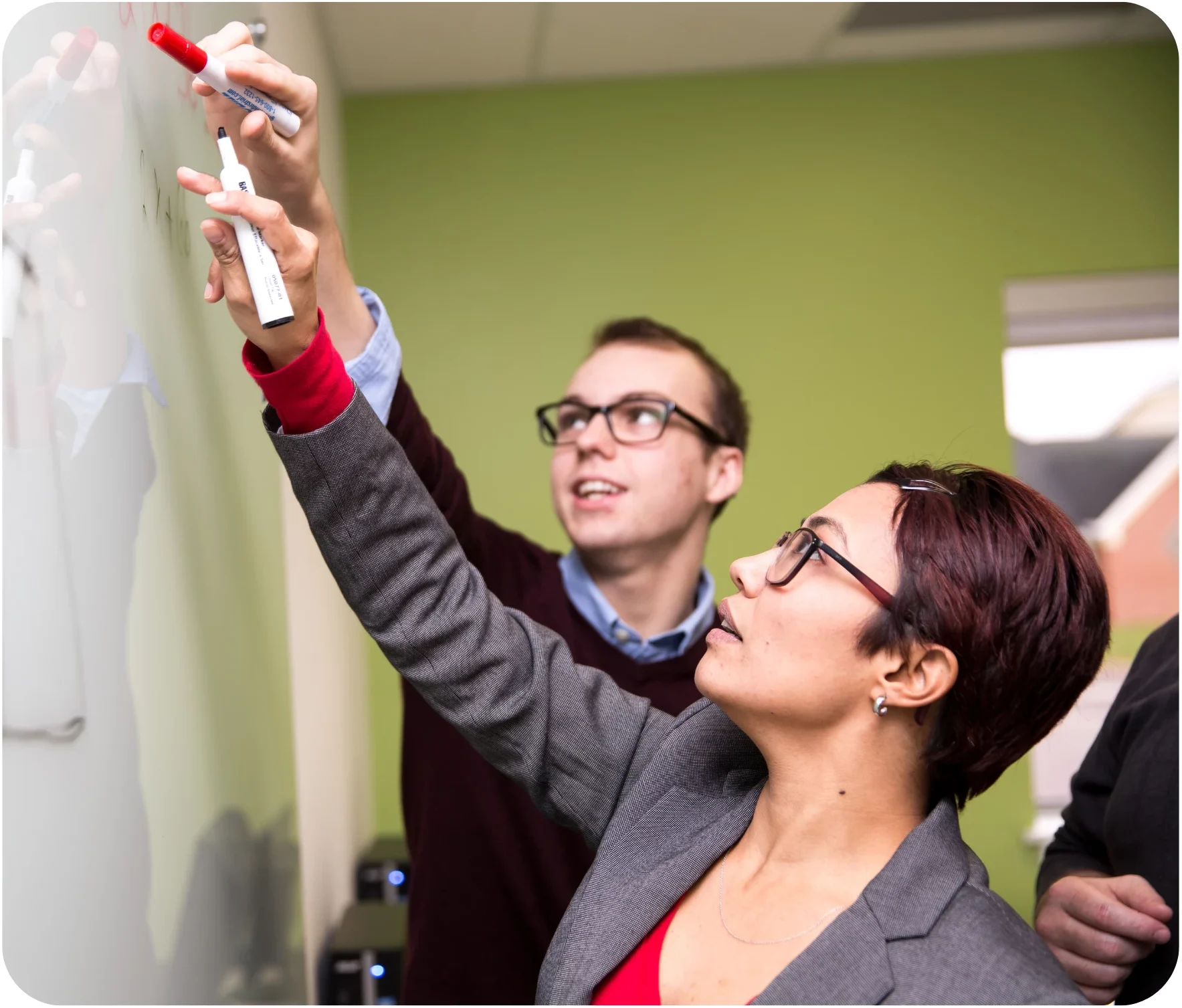 A student in the Business Management and Entrepreneurship Program At Oulton College.