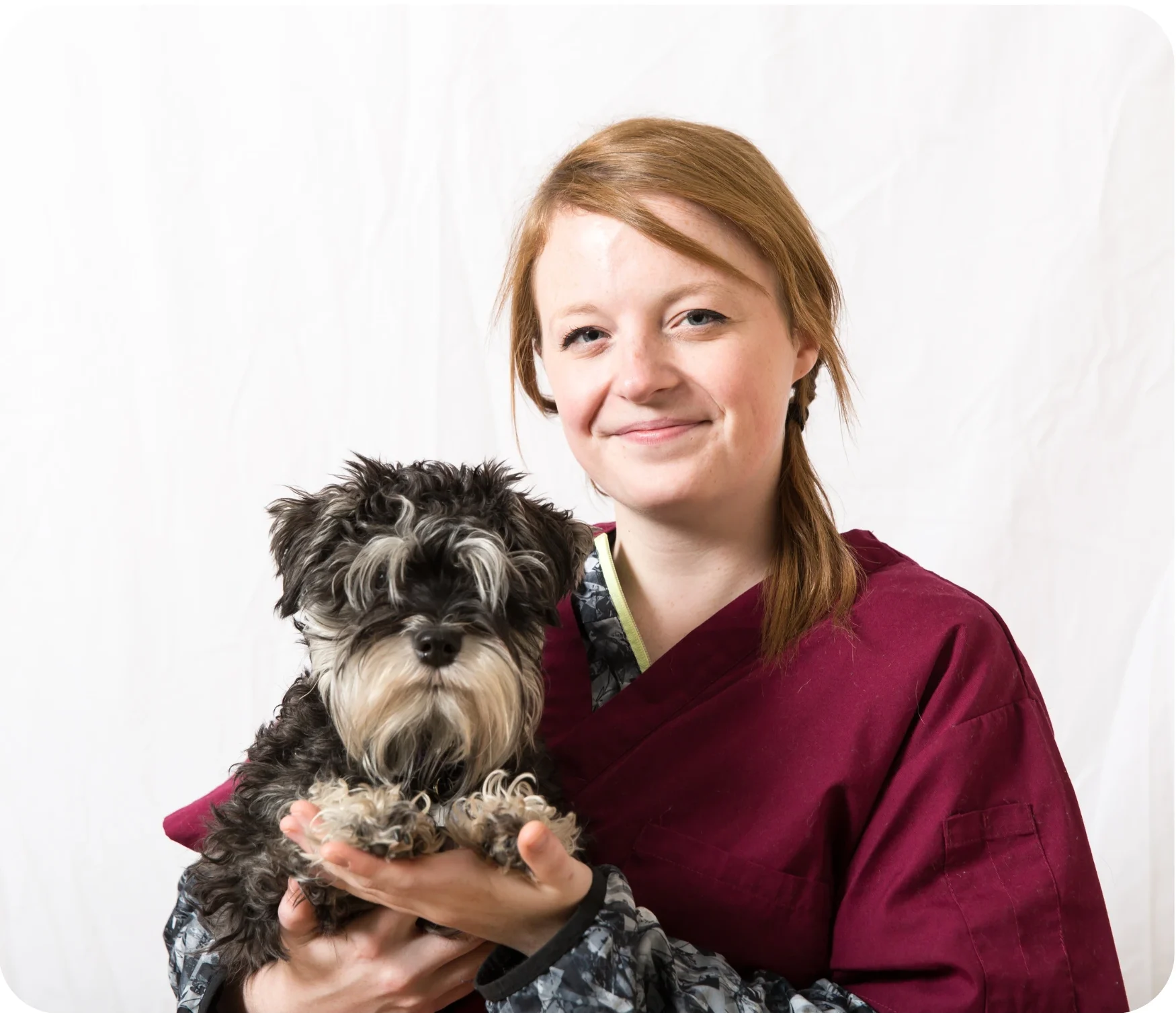 Students in the Veterinary Assistant Program At Oulton College.