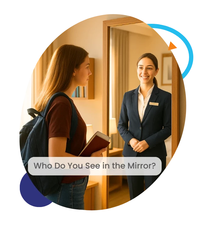 Who do you see in the mirror? Oulton College Equips you to be your future self