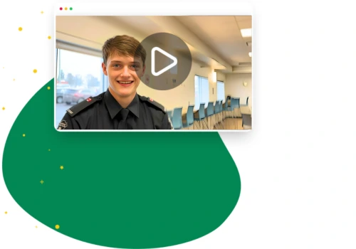 Oulton college male, policing and Corrections and Foundation student testimonial. Student explains the reason for their decision to study at Oulton college and why it was the best decision he could have made for his future,
