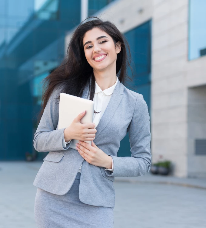 Sales, Marketing and Business Development student at Oulton College after completing her On the job training